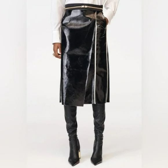 ZARA OVER-THE-KNEE HEELED BOOTS LIMITED EDITION - Picture 8 of 16